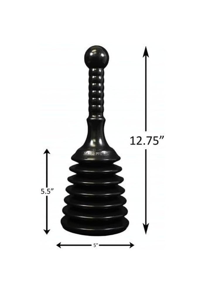 Master Plunger MPS4 Shorty - High Power Unclogging Tool for Sinks and Drains - Image 2